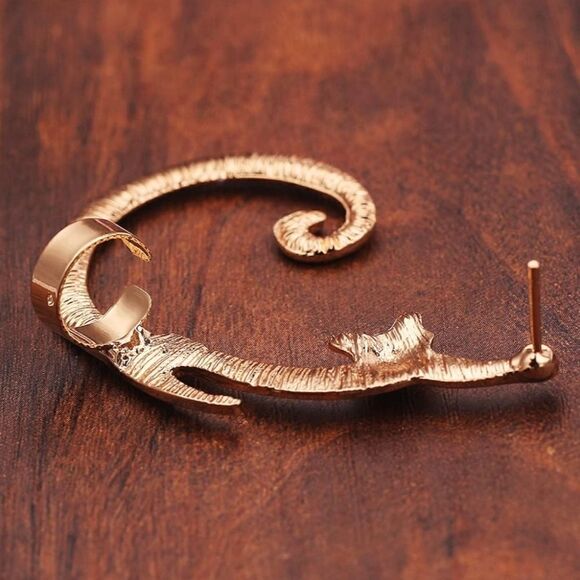 Design with Gold/Silver Cat Ear Wrap Catlovers Style ( 1 Pc ) - Picture 7 of 10